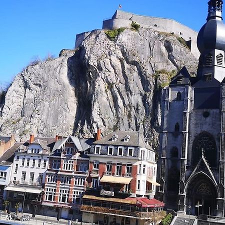 Vue Sur Meuse Avec Jacuzzi Et Sauna Exterieur. Yvoir Exteriér fotografie