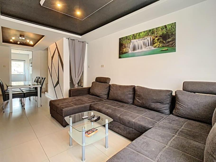 Vue Sur Meuse Avec Jacuzzi Et Sauna Exterieur. Yvoir Exteriér fotografie