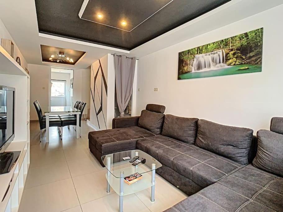 Vue Sur Meuse Avec Jacuzzi Et Sauna Exterieur. Yvoir Exteriér fotografie